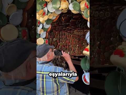 This Building Is Actually Made Of Plates And Pots