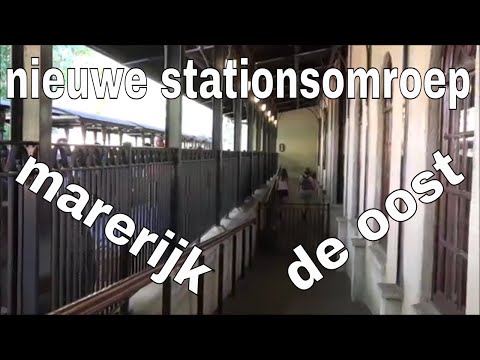 Nieuwe stationsomroepen voor de stoomtrein in de @Efteling 3-8-2018
