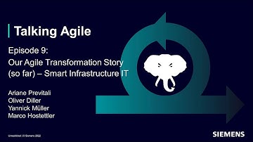 Talking Agile - episode 9: Our Agile Transformation story (so far)