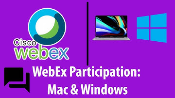 WebEx for Windows & Mac: Participating in a Meeting - Seaview Tech Tips