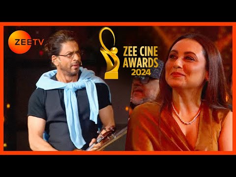 Zee Cine Awards 2024 - Rani Mukherjee Reacts To Shahrukh Khan's Performance - Zee Tv