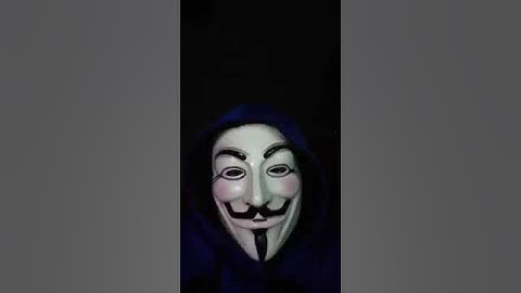 Anonymous A Warning Message