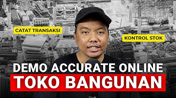 Demo ACCURATE ONLINE Untuk Toko Bangunan