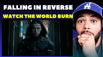 DIT WAS WAANZINNIG!! | Falling In Reverse - Watch The World Burn REACTIE | EERSTE KEER DAT IK HET...