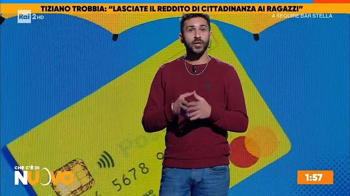 Tiziano Trobbia: "Lasciate il Reddito di Cittadina...