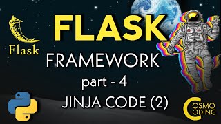 Flask Tutorials For Beginners - #part4 Jinja code tutorial