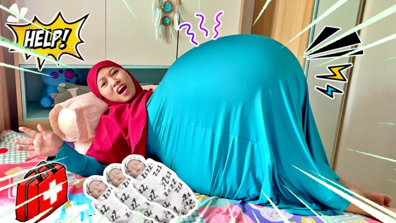 GAWAT ‼️ GARA2 POMPA BALON DALAM BAJU PERUT MAMA BUNCIT JUMBO 😱|| DRAMATIS