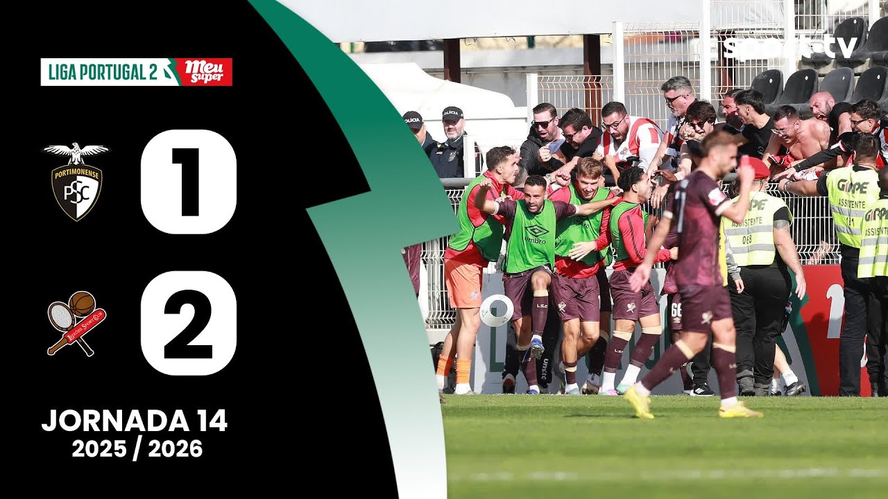 Resumo: Portimonense 1-2 Leixões – Liga Portugal Meu Super | sport tv