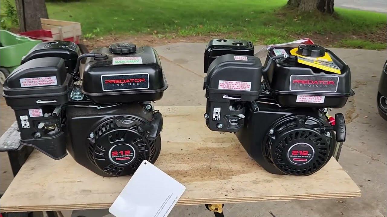 Predator 212 hemi vs non hemi side by side comparison youtube