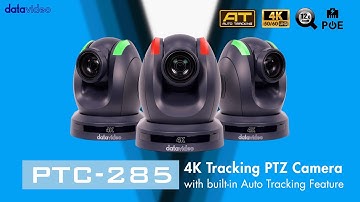 【Official】The Brand New 4K Auto Tracking PTZ Camera Datavideo PTC-285