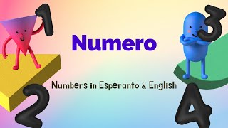 Numero – Numbers 0 to 10 in Esperanto & English