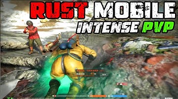 Rust Mobile Solo Survival – Crazy PVP + Strong Base Defense #rustmobile