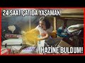 24 SAAT ÇATIDA YAŞAMAK **KARANLIK DEPODA BİR GÜN GEÇİRMEK** Dobişko Tv