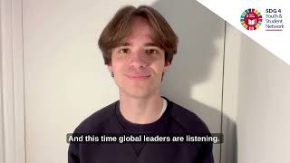 Education beyond 2030: Global youth and student consultations to shape the future education agenda