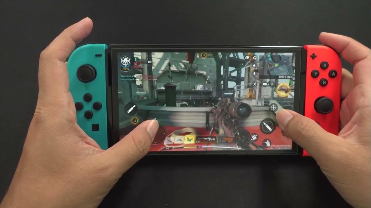 Call Of Duty Mobile Gameplay On Nintendo Switch OLED YouTube