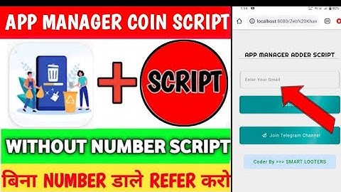 App Manager Coin Adder Script || New Coin Adder Script || New Earning App Today || Earn With Khushi