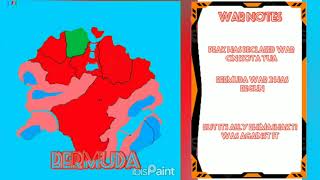 Bermuda Map On A Real World New