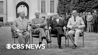 CBS News Radio flashback: "Big Four" hold Geneva Summit in 1955