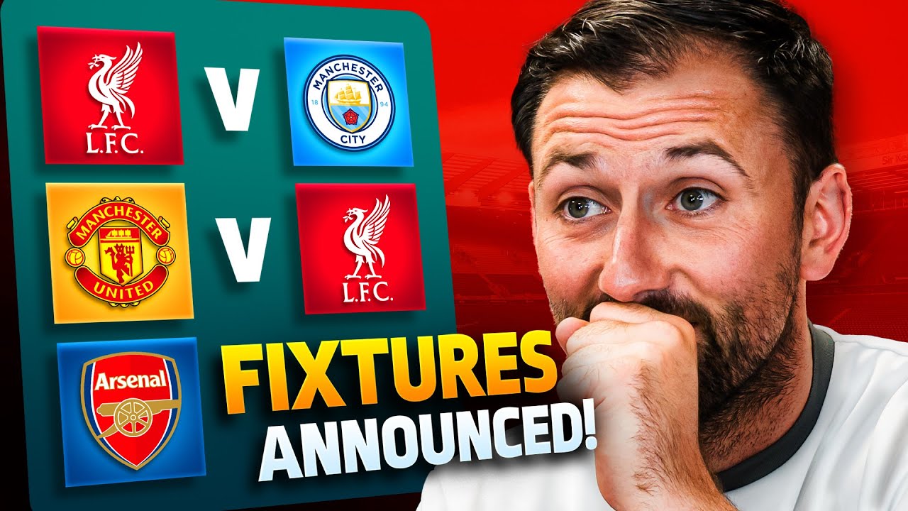 Liverpool's 2025/26 Premier League Fixtures REVEALED! LIVE FAN REACTION