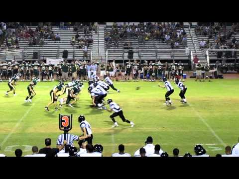 QB James "McKinley" Summers TD Pass.2010 Sprayberry HS Scrimmage vs Blessed Trinity