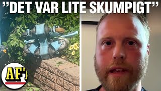 Erik åkte Jetline 1,5 timme innan olyckan: "Två hantverkare var där"