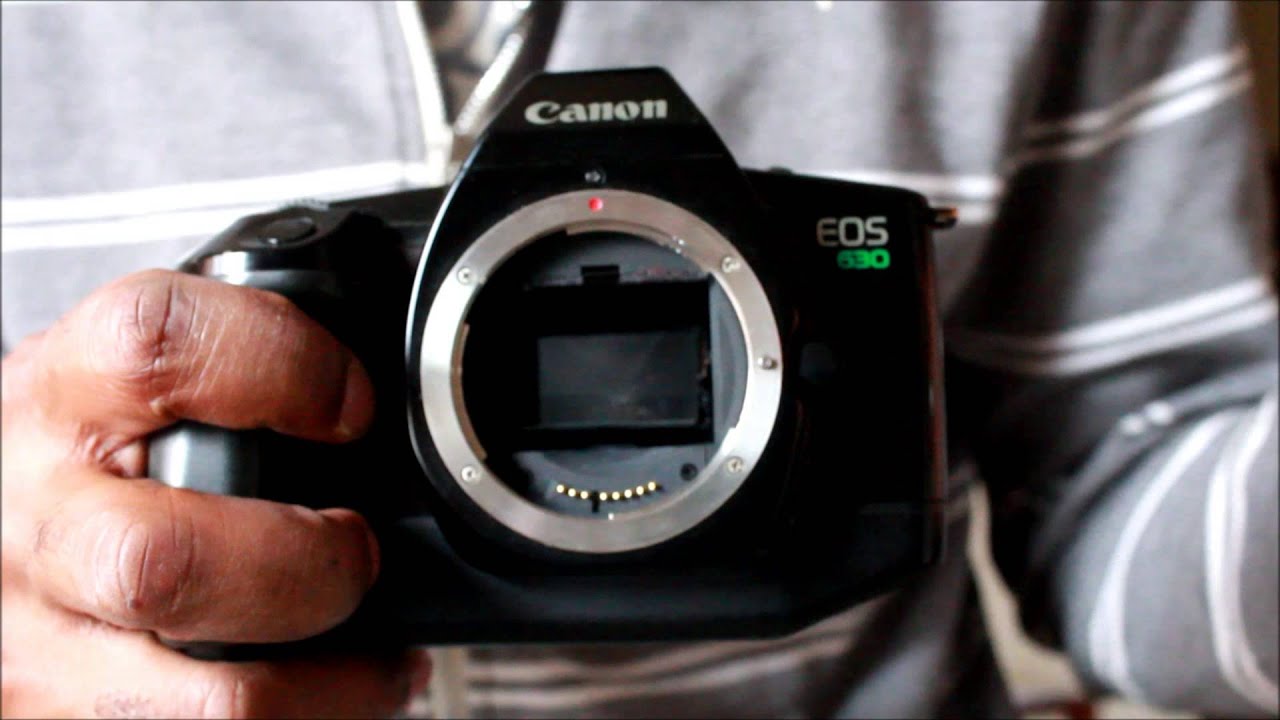 Replacing the Canon EOS 630 with a Rebel YouTube