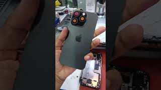 iPhone 16Pro back panel change original #cpu #smartphone #noida #repair #oneplus #tech #unboxing
