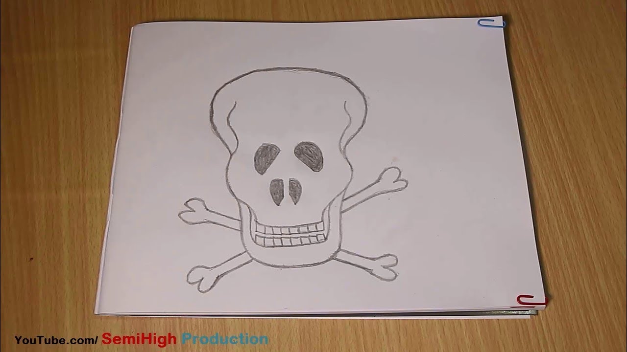 easy simple skull tattoos  Clip Art Library