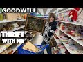 Filled My GOODWILL Cart for $52 | Thrift with Me for Ebay | Reselling