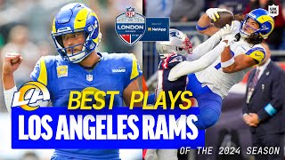 The Rams Are Coming To London! 🐏 | Los Angeles Rams: Best Plays Of 2024 | NFL UK & Ireland