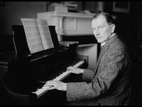 Ernst von Dohnányi plays Dohnányi "Variations on a Nursery Tune" Op. 25 (1931-1956)