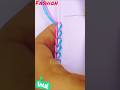 🔥Elegant border🪡 lace💥 embroidery tutorial by hand!#trending #viral #reels #embroidery #love#shots