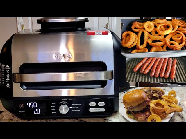 NINJA Foodi XL Pro 7-in-1 Black Indoor Grill/Griddle Combo & Air