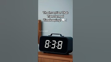 DIGITAL CLOCK | 1956 ELECTRONIC TIMEKEEPING REVOLUTION | #facts