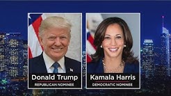 Donald Trump leads Kamala Harris in new poll thumbnail