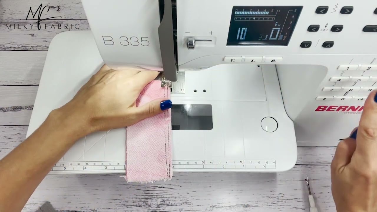 How to sew French terry fabric without a serger