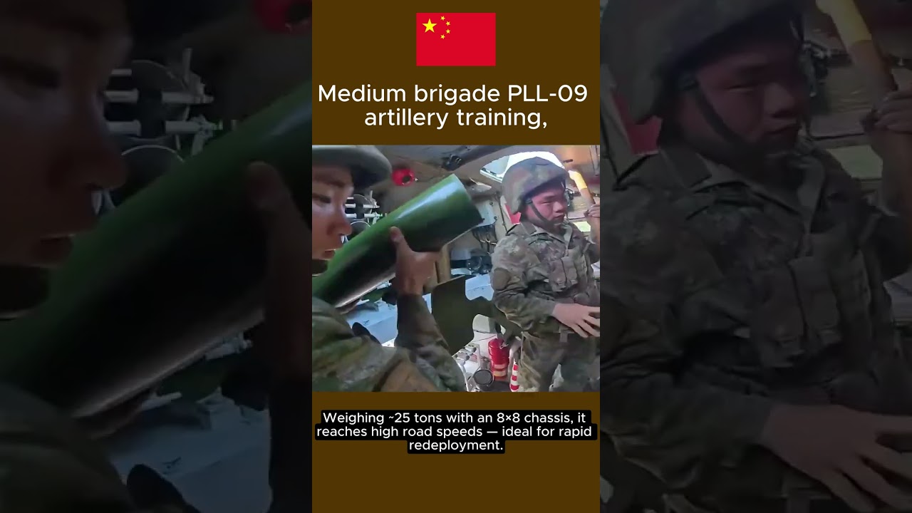 Medium brigade PLL 09 artillery training  