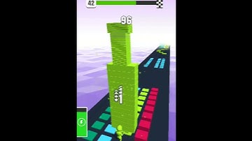 Stack Colors Gameplay in level 42