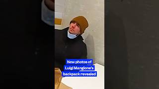Newly released photos show contents of #LuigiMangione’s #backpack at the time of his #arrest.