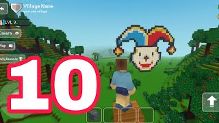 Block Craft 3D: Building Game ( clown_pixelart ) 🔥 part 10 gameplay  screenshot 2