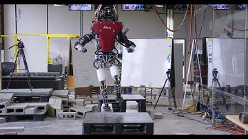 IHMC Atlas Autonomous Path Planning Across Narrow Terrain