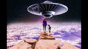 Photoshop fantasy manipulation tutorial | Alien UFO | Star Wars