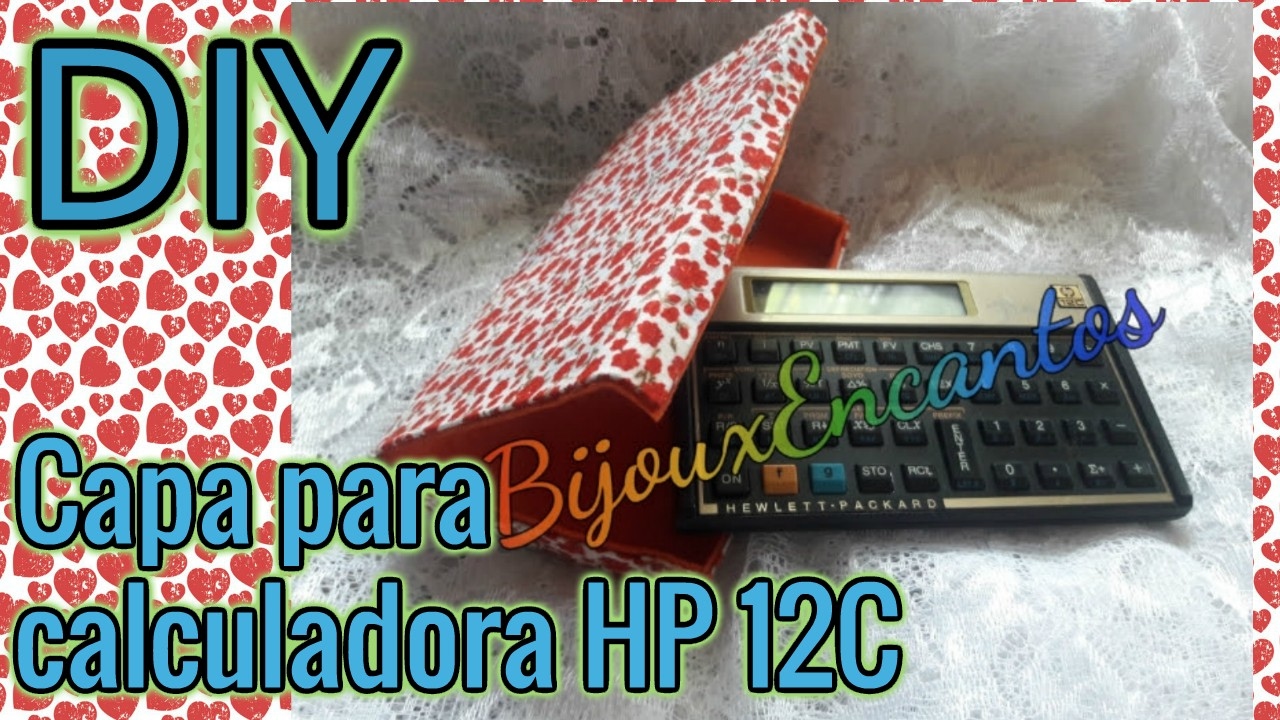 DIY Capa para Calculadora HP 12C - YouTube