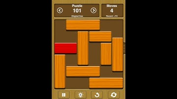 Unblock Me Solutions for original free level #101