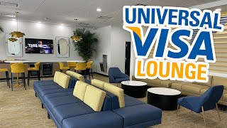 New Universal Visa Signature Plus Cardholder Lounge Tour at Universal Studios Florida