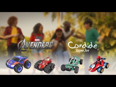 Veículos Avengers Rádio Controle | Candide Brinquedos