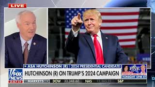 Governor Asa Hutchinson Fox News Channel FNC Your World with Neil Cavuto