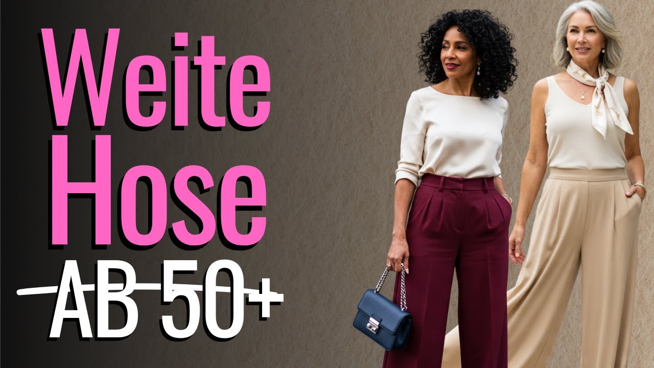 Wie Man Weite Hosen Ab 50 Trägt und Dabei Modern und Stilvoll Wirkt