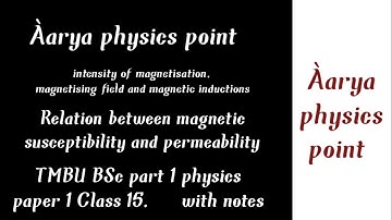 TMBU BSc part 1 physics paper 1 Class 15#bscpart1 #tmbuphysics #bscphysics