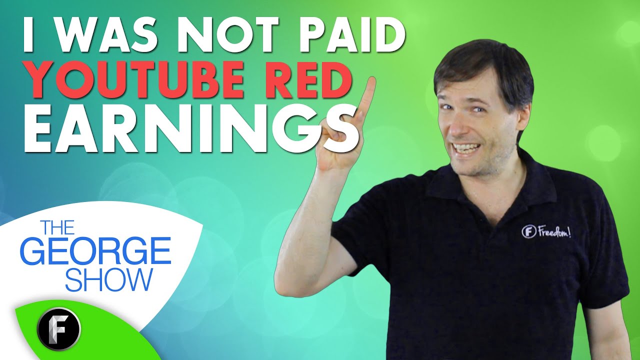 I was not paid YouTube Red earnings Why? YouTube
